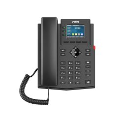 Fanvil X303-2 téléphone fixe Noir 4 lignes LCD
