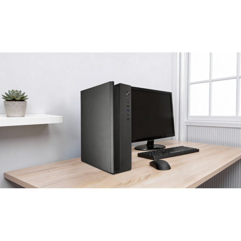 Tacens Anima ACSLIM500 computer case Mini Tower Black 500 W