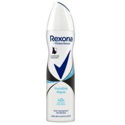 REXONA Women Deodorant Spray Invisible Aqua 150ml - Pack of 6