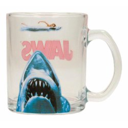 Jaws transparent mug