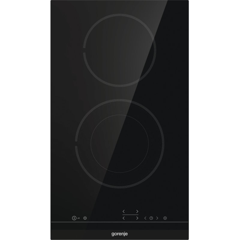 Gorenje ECT322BCSC Kochfeld Ceran 30cm autark Facette Domino 2 Zonen