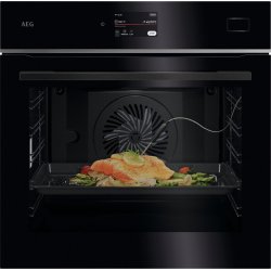 AEG TB8SB73ZAB Einbaubackofen 70L 59,cm Serie 8000 Dampfgarfunktion