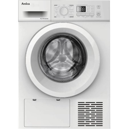 Amica WTP 483 000 sèche-linge Pose libre 8 kg Blanc