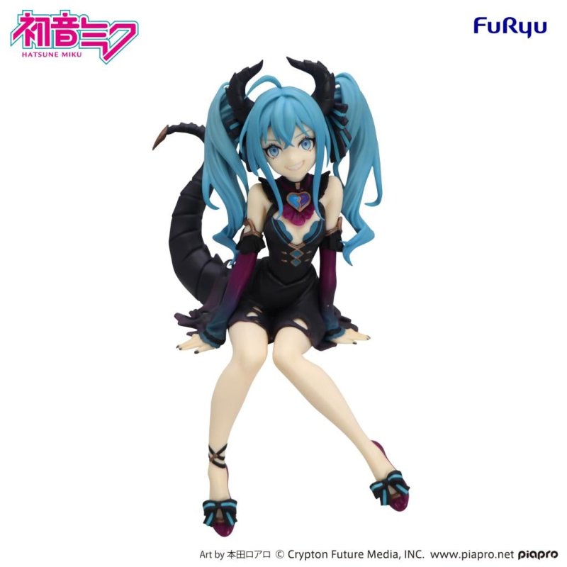 HATSUNE MIKU - Hatune Miku Villain - Statuette Noodle Stopper 16cm