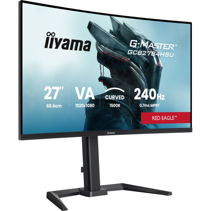 iiyama G-MASTER GCB2784HSU-B1 27" 240Hz computer monitor 68.6 cm (27") 1920 x 1080 pixels Black