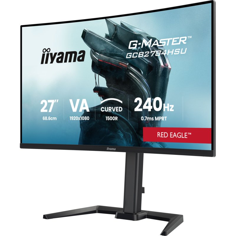 iiyama G-MASTER GCB2784HSU-B1 27" 240Hz computer monitor 68.6 cm (27") 1920 x 1080 pixels Black