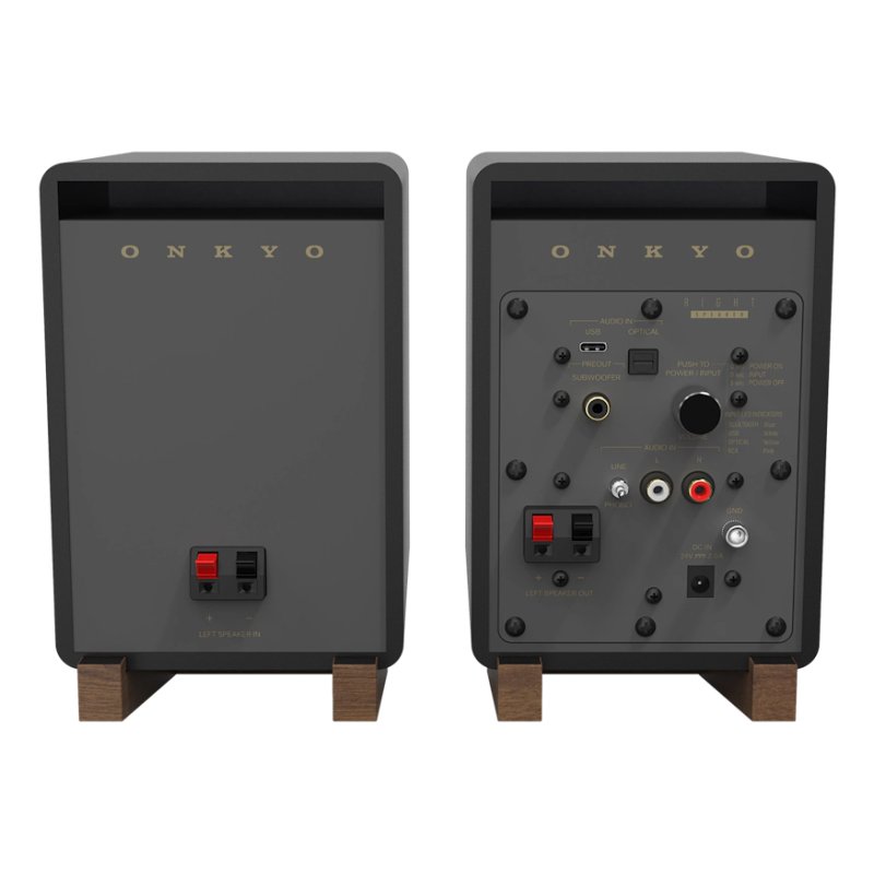 Onkyo GX10-DB Powered Monitors schwarz