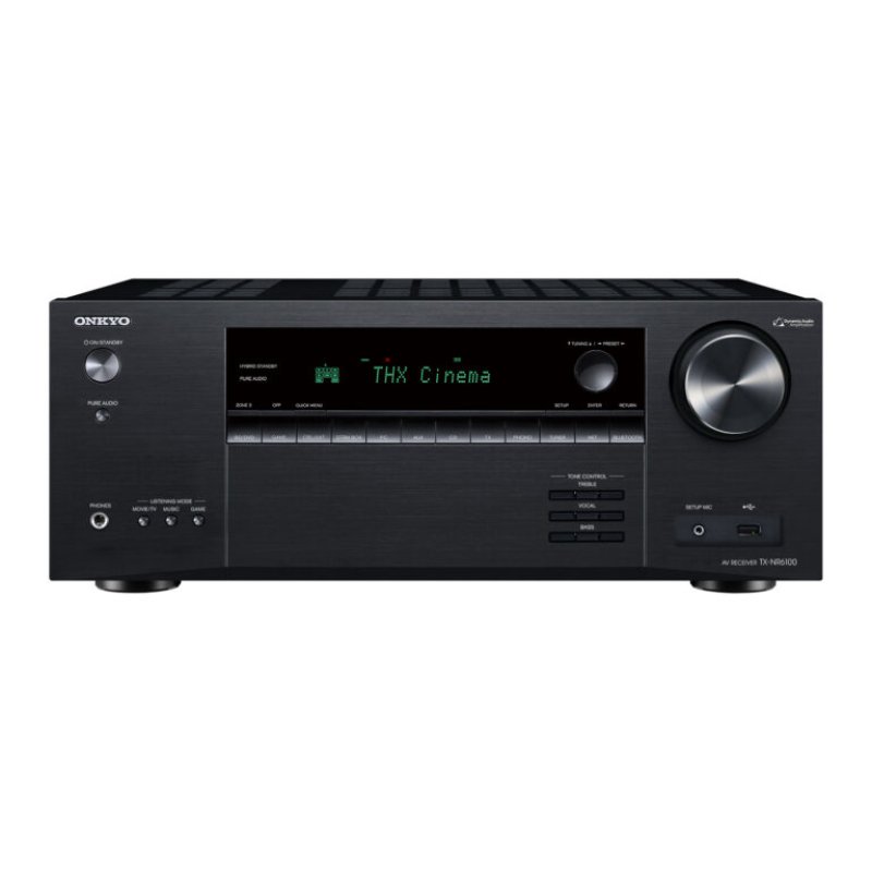 ONKYO TX-NR6100 210 W 7.2 canaux Surround Compatibilité 3D Noir