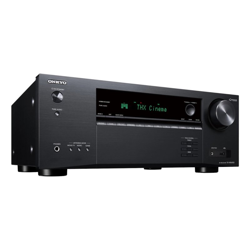 ONKYO TX-NR6100 210 W 7.2 canaux Surround Compatibilité 3D Noir