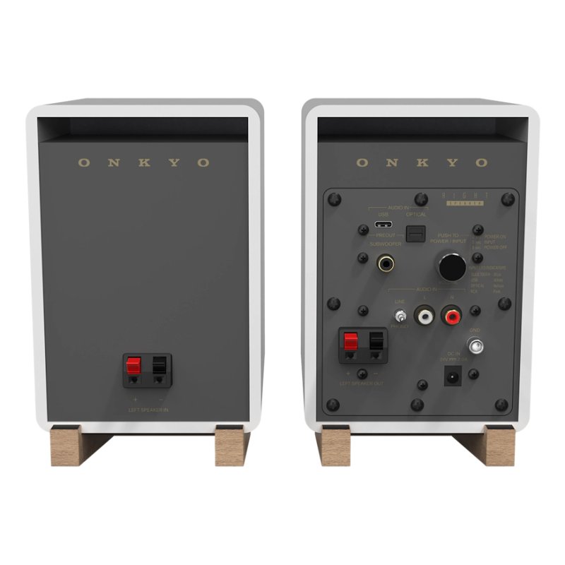 Onkyo GX10-DB Powered Monitors weiß