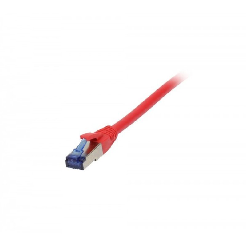 Synergy21 Patchkabel RJ45, CAT6A 500Mhz, 7,5m, rot, S-STP(S/FTP), TPE/LSZH(Superflex), AWG26,