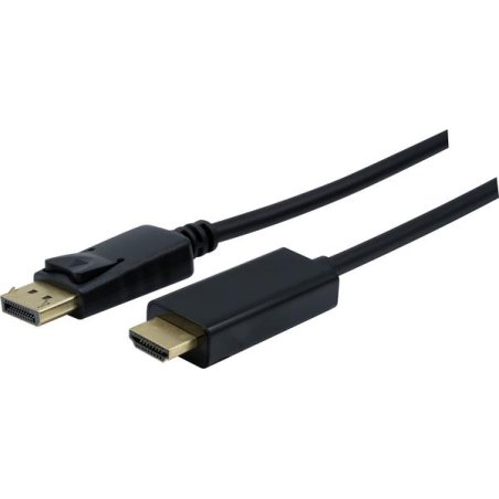 DisplayPort 1.1 to HDMI cord Black- 2m