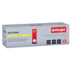 Activejet ATH-219YNX Toner for HP printer, replacement HP 219X W2192X Supreme 2500 pages yellow, with chip