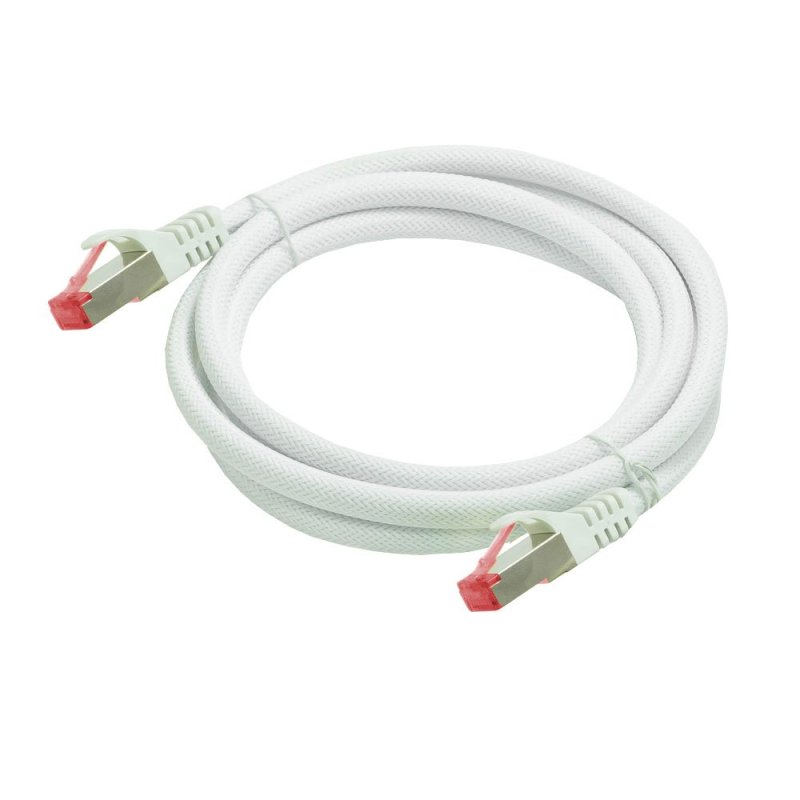 Python 8063PY-075W câble de réseau Blanc 7,5 m Cat6 SF/UTP (S-FTP)