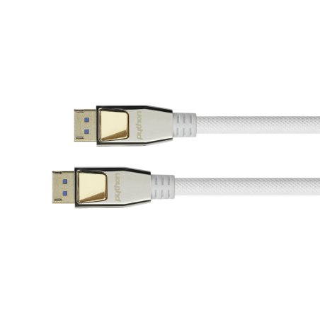 Python DP20-PY005W DisplayPort cable 0.5 m White