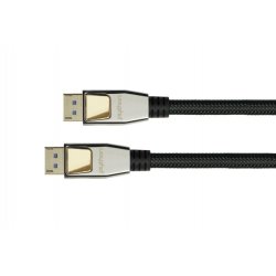 Alcasa DP20-PY030 câble HDMI 3 m HDMI Type A (Standard) Noir