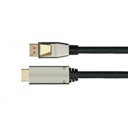 Alcasa GC-M0220 câble vidéo et adaptateur 10 m DisplayPort HDMI Noir
