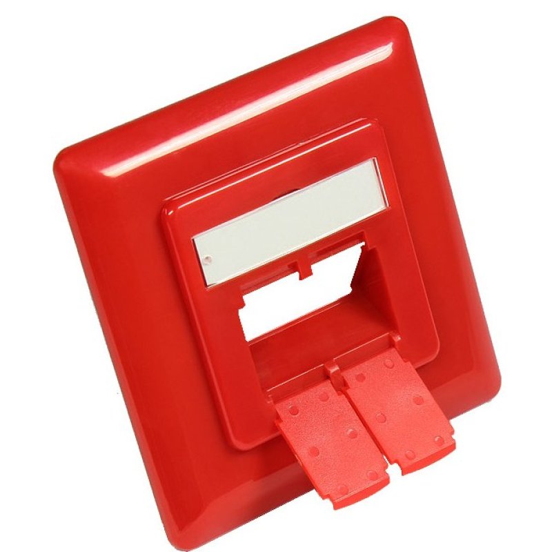 Alcasa GC-N0057 Plaque de commutation et obturateur Rouge