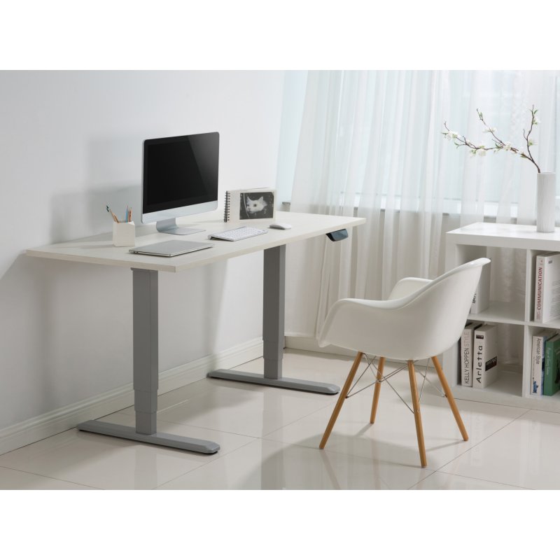 Equip ERGO Cadre de bureau assis-debout électrique, double moteur, gris