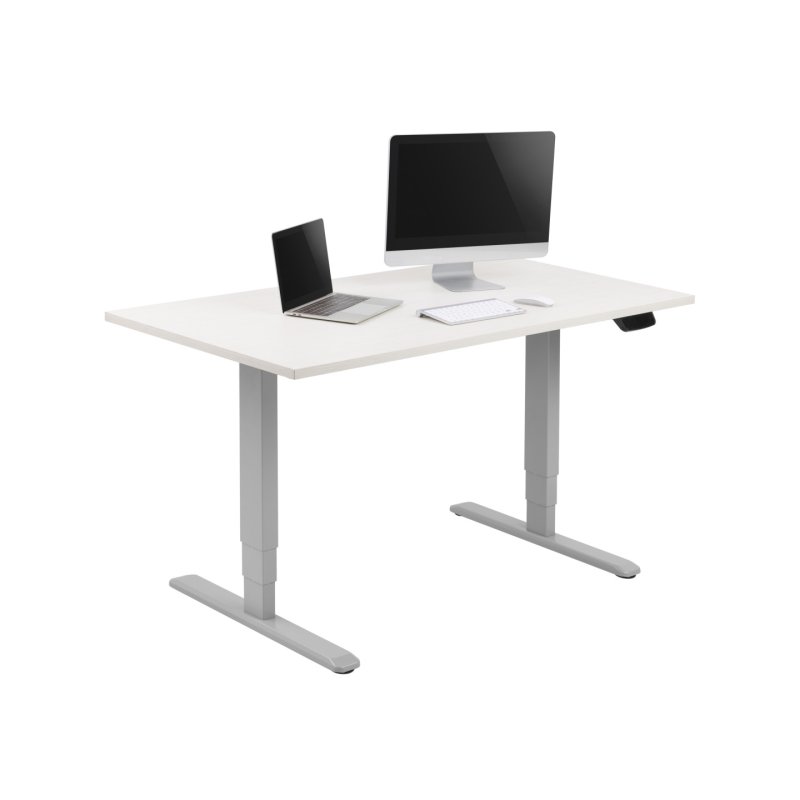 Equip ERGO Electric Sit-Stand Desk Frame, Dual Motor, Grey