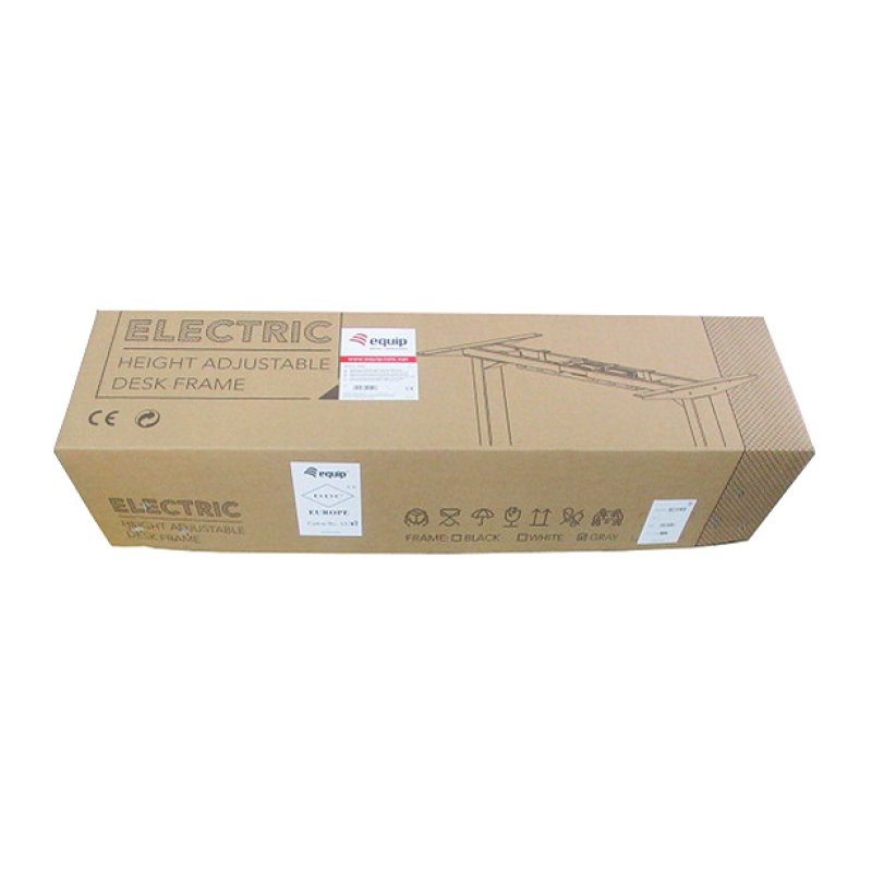 Equip Schreibtischgestell Dual Motor elek. 125Kg gr lite Retail