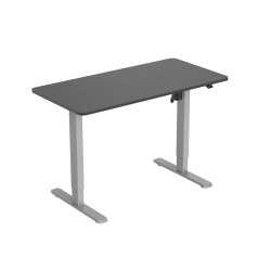 Equip ERGO Electric Sit-Stand Desk Frame with Desktop, Grey