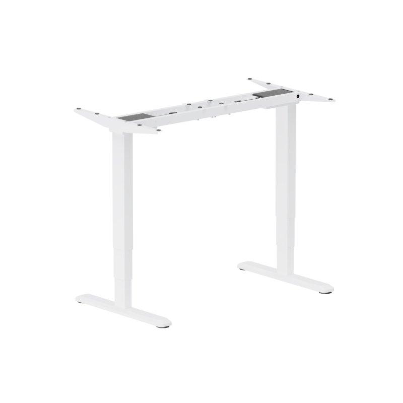 Equip 650814 Cadre de bureau Electrique 2 pieds Blanc