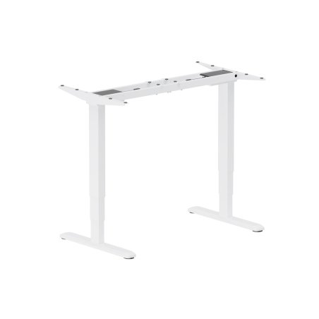 Equip 650814 Cadre de bureau Electrique 2 pieds Blanc