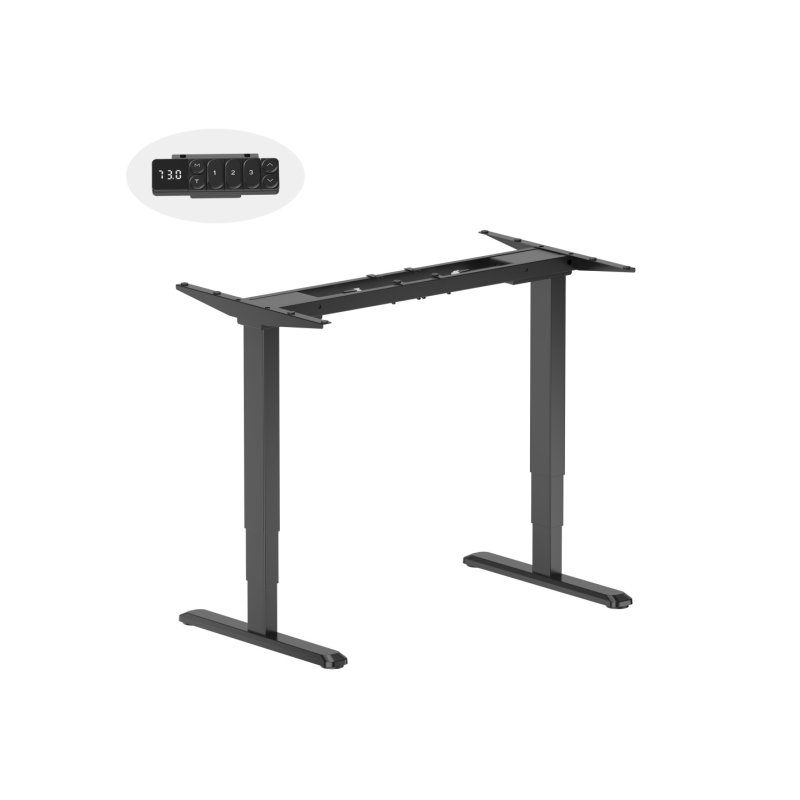 Equip ERGO Electric Sit-Stand Desk Frame, Black