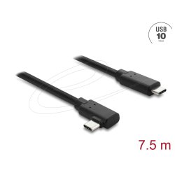 DeLOCK 87241 USB cable USB 2.0 7.5 m USB C Black