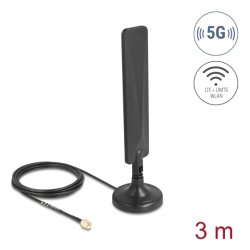 DeLOCK 10040 network antenna Omni-directional antenna SMA 3 dBi