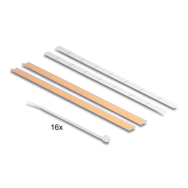 Delock 19? D-Typ Patchpanel mit Entlastungsschiene 16 Port 1 HE schwarz