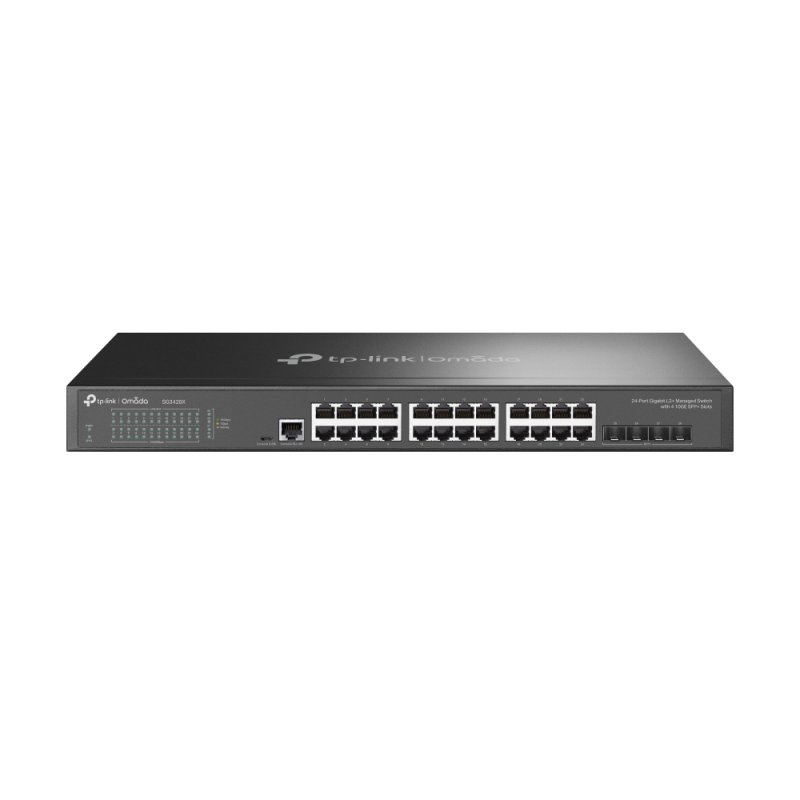 TP-Link Omada 24-Port Gigabit L2 Managed Switch with 4 10GE SFP Slots