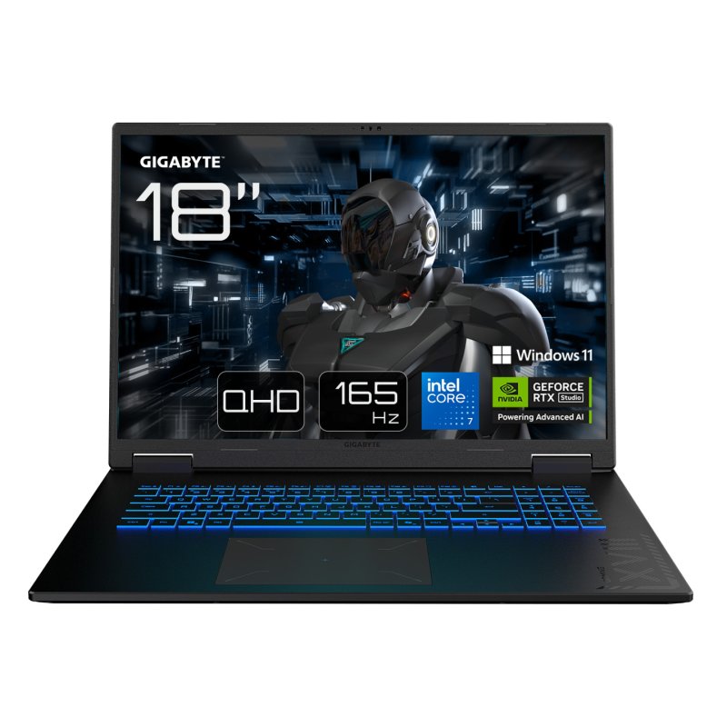 GAMING A18 PRO DYJ (schwarz, Intel® Core? 7 240H, NVIDIA GeForce RTX 5080, 32 GB DDR5, 1 TB (1 TB SSD), Windows 11