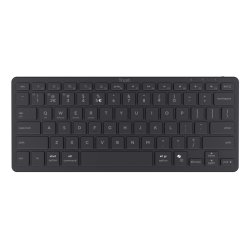 Trust Nado II clavier maison/bureau Bluetooth Allemand Noir