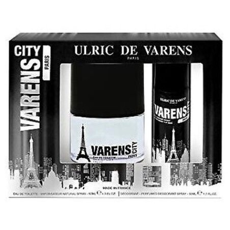 ULRIC DE VARENS - Coffret VERSION BLACK edt100 ml Déodorant 200 ml