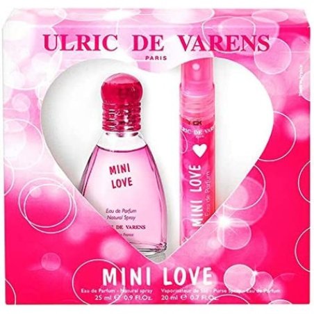 ULRIC DE VARENS - Coffret MINI PINK edp 25 ml Vapo Sac 20 ml