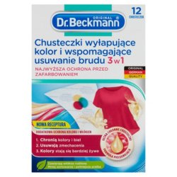 Dr. Beckmann Color-Absorbing and Enhancing Dirt Removal Wipes 3-in-1
