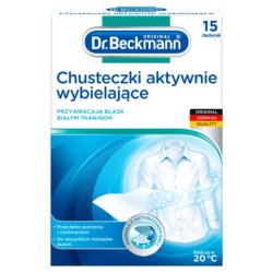 Dr. Beckmann Active Whitening Wipes 15 Pieces