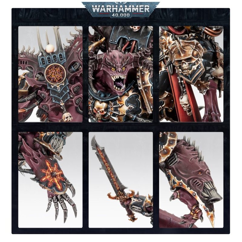 Warhammer 40k - Space Marine du Chaos Mutilators