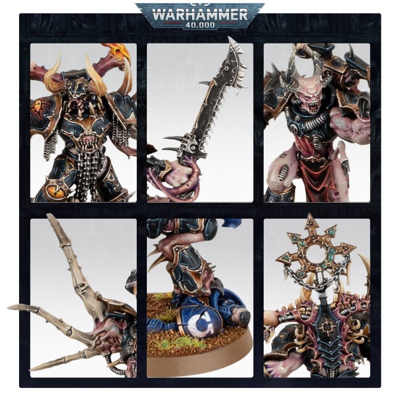 Warhammer 40k - Space Marine du Chaos Mutilators