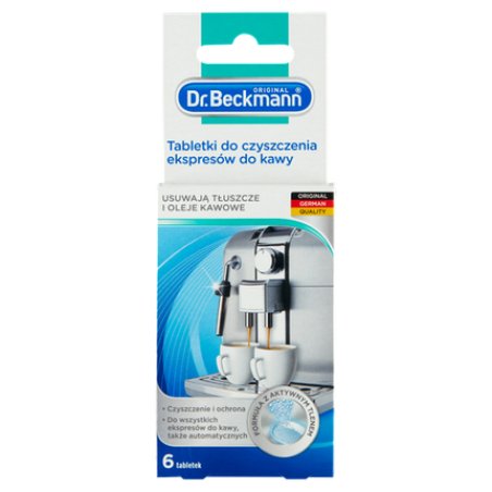 Dr. Beckmann Coffee Machine Cleaning Tablets 6 x 1.6g