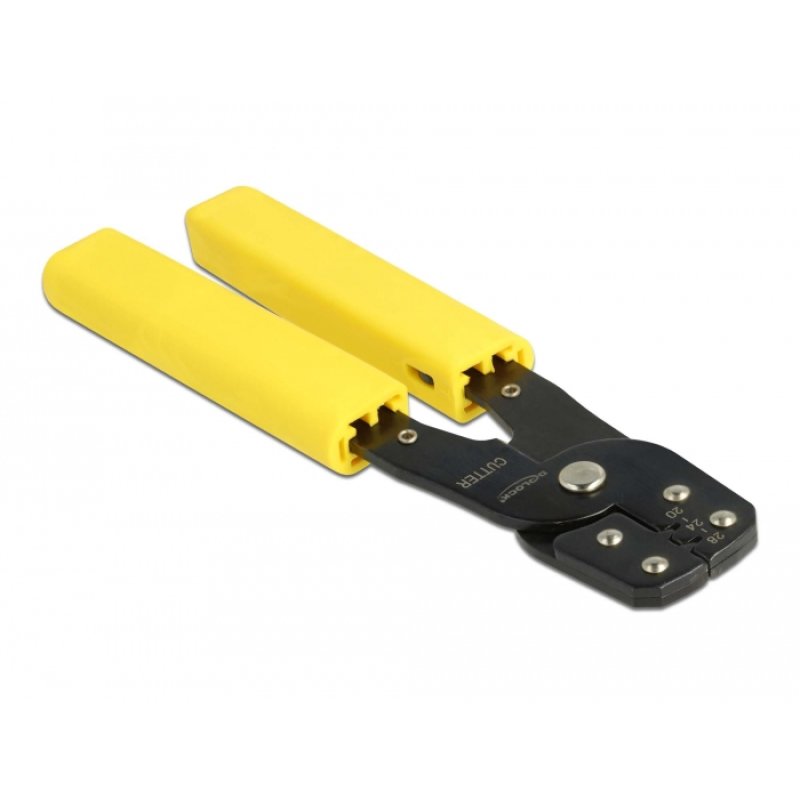 DeLOCK 90542 cable crimper Crimping tool Yellow
