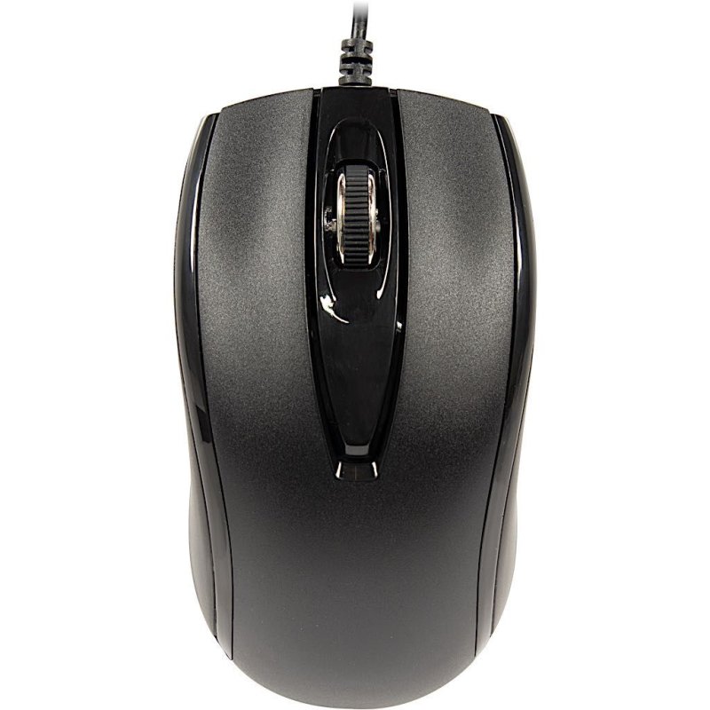 Inter-Tech KM-3149R clavier Souris incluse Maison USB QWERTY Russe, US International Noir
