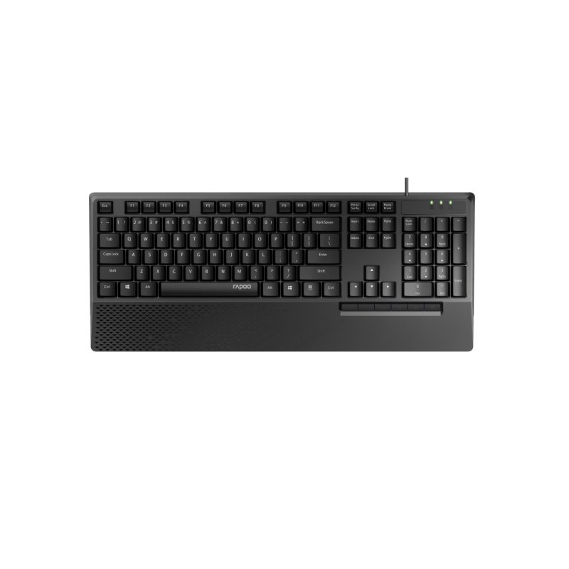 Rapoo NK2000 keyboard Universal USB QWERTY Black