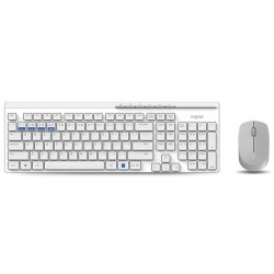 RAPOO 8100M MULTI MODE DESKSET WHITE