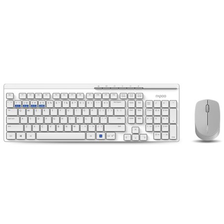 RAPOO 8100M MULTI MODE DESKSET WHITE