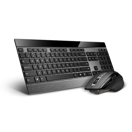 Rapoo 9900M clavier Souris incluse Universel RF sans fil Bluetooth Noir