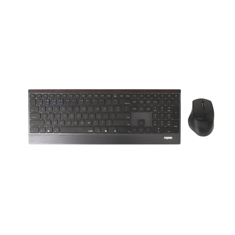 RAPOO 9500M MULTIMODE DESKSET BLACK