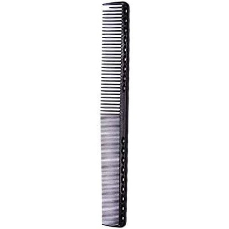 Y.S. Park YS-331 Fine Extra-Long Cutting Comb Carbon Black 1 Count